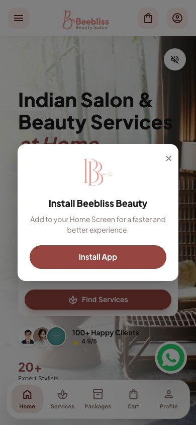 Beebliss Beauty Mockup