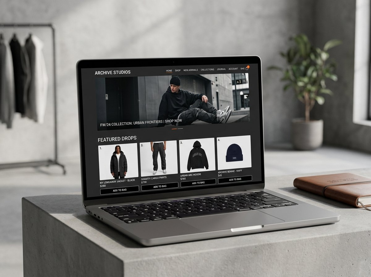 The Boyz e-commerce project by Grovixo