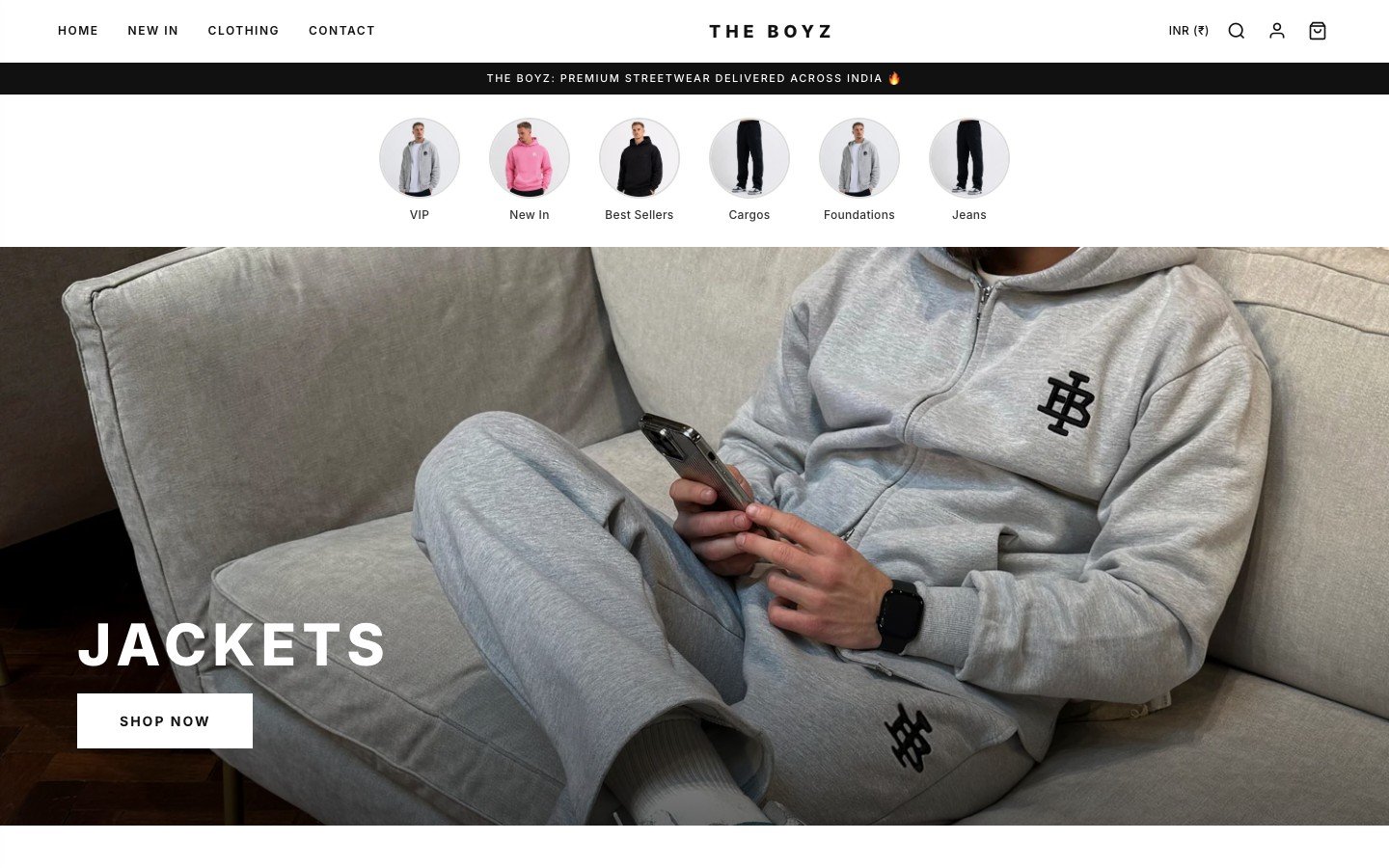 The Boyz Mockup